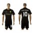 Manchester City #10 Kun Aguero Away Soccer Club Jersey
