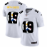 Pittsburgh Steelers #19 JuJu Smith-Schuster White Mens Nike Team Logo Dual Overlap Limited NFL Jersey