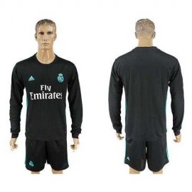 Real Madrid Blank Away Long Sleeves Soccer Club Jersey