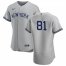 New York Yankees #81 Luis Gil Mens Nike Gray Road 2020 Authentic Player MLB Jersey