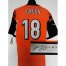 Nike Cincinnati Bengals #18 A.J. Green Orange Alternate Mens Stitched NFL Elite Autographed Jersey