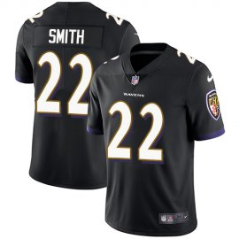 Nike Baltimore Ravens #22 Jimmy Smith Black Alternate Mens Stitched NFL Vapor Untouchable Limited Jersey