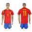 Spain #11 Vitolo Home Soccer Country Jersey