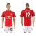 Manchester United #12 Smalling Red Home Soccer Club Jersey
