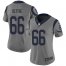 Nike Los Angeles Rams #66 Austin Blythe Gray Womens Stitched NFL Limited Inverted Legend Jersey