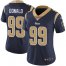 Nike Los Angeles Rams #99 Aaron Donald Navy Blue Team Color Womens Stitched NFL Vapor Untouchable Limited Jersey