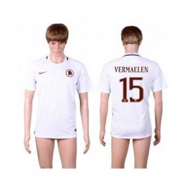 Roma #15 Vermaelen Away Soccer Club Jersey