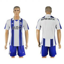 Oporto Blank Home Soccer Club Jersey