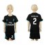 Real Madrid #2 Carvajal Away Kid Soccer Club Jersey