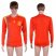 Spain Home 2018 FIFA World Cup Long Sleeve Thailand Soccer Jersey