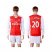 Arsenal #20 Flamini Red Home Long Sleeves Soccer Club Jersey