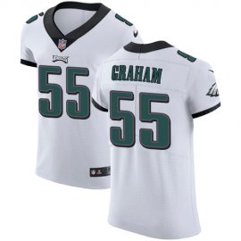 Nike Philadelphia Eagles #55 Brandon Graham White Mens Stitched NFL Vapor Untouchable Elite Jersey