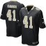 Nike New Orleans Saints #41 Alvin Kamara Black Team Color Youth Stitched NFL Elite Jersey