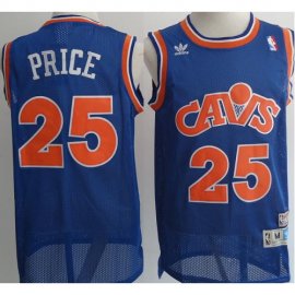 Cleveland Cavaliers #25 Mark Price Blue Soul Swingman Throwback M&N NBA Jerseys Cheap