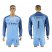 Manchester City #1 C.Bravo Home Long Sleeves Soccer Club Jersey