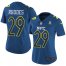 Nike Minnesota Vikings #29 Xavier Rhodes Navy Womens Stitched NFL Limited NFC 2017 Pro Bowl Jersey