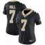 Nike New Orleans Saints #7 Taysom Hill Black Team Color Womens Stitched NFL Vapor Untouchable Limited Jersey