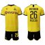 Dortmund #26 Piszczek Home Soccer Club Jersey