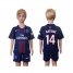 Paris Saint Germain #14 Matuidi Home Kid Soccer Club Jersey