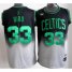 Boston Celtics 33# Larry Bird Black Grey Revolution 30 Swingman NBA Jerseys Cheap