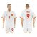 Spain #9 Torres Away Soccer Country Jersey