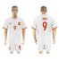 Spain #9 Torres Away Soccer Country Jersey