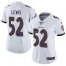 Nike Baltimore Ravens #52 Ray Lewis White Womens Stitched NFL Vapor Untouchable Limited Jersey