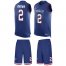 Nike Buffalo Bills #2 John Brown Royal Blue Team Color Mens Stitched NFL Limited Tank Top Suit Jersey