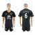 Everton #6 Jagielka Away Soccer Club Jersey