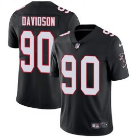 Nike Atlanta Falcons #90 Marlon Davidson Black Alternate Mens Stitched NFL Vapor Untouchable Limited Jersey