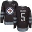 Adidas Winnipeg Jets #5 Dmitry Kulikov Black 1917-2017 100th Anniversary Stitched NHL Jersey