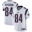 Nike New England Patriots #84 Cordarrelle Patterson White Mens Stitched NFL Vapor Untouchable Limited Jersey