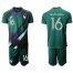 France #16 Mandanda Green Goalkeeper Soccer Country Jersey