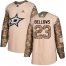 Adidas Dallas Stars #23 Brian Bellows Camo Authentic 2017 Veterans Day Stitched NHL Jersey