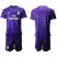 Real Madrid Blank Purple Goalkeeper Soccer Club Jersey