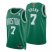 Boston Boston Celtics #7 Jaylen Brown Green Nike Mens 2022 NBA Finals 75th Anniversary Diamond Icon Edition Swingman Jersey Mens