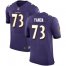 Nike Baltimore Ravens #73 Marshal Yanda Purple Team Color Mens Stitched NFL Vapor Untouchable Elite Jersey