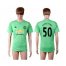 Manchester United #50 Johnstone Green Soccer Club Jersey