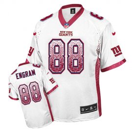 Nike New York Giants #88 Evan Engram White Mens Stitched NFL Elite Drift Fashion Jersey