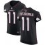 Nike Arizona Cardinals #11 Larry Fitzgerald Black Alternate Mens Stitched NFL Vapor Untouchable Elite Jersey