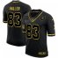 Las Vegas Raiders #83 Darren Waller Mens Nike 2020 Salute To Service Golden Limited NFL Jersey Black