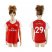 Womens Arsenal #29 Xhaka Home Soccer Club Jersey