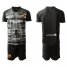 Barcelona Blank Black Goalkeeper Soccer Club Jersey