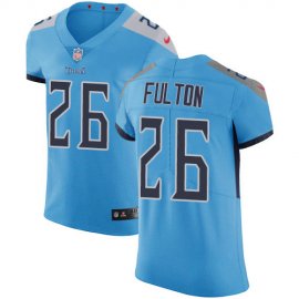Nike Tennessee Titans #26 Kristian Fulton Light Blue Alternate Mens Stitched NFL New Elite Jersey