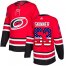Adidas Carolina Hurricanes #53 Jeff Skinner Red Home Authentic USA Flag Stitched Youth NHL Jersey
