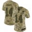 Nike Buffalo Bills #14 Stefon Diggs Camo Womens Stitched NFL Limited 2018 Salute To Service Jersey