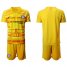 Chelsea Blank Yellow Goalkeeper Soccer Club Jersey