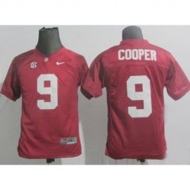 Kids Alabama Crimson Tide 9 Amari Cooper Red College Football NCAA Jersey