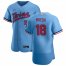 Minnesota Twins #18 Kenta Maeda Mens Nike Light Blue Alternate 2020 Authentic Team MLB Jersey
