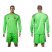 Ukraine Blank Green Goalkeeper Long Sleeves Soccer Country Jersey